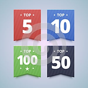 Top rating badges.