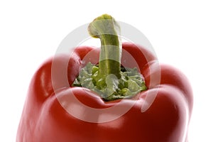 Top of a Red Bell Pepper
