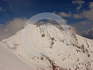 top of romania-Moldoveanu peak photo
