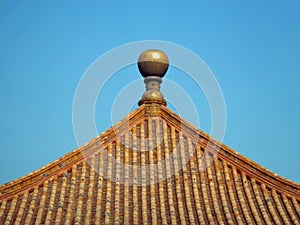 Roof detail, Forbidden City, Beijing