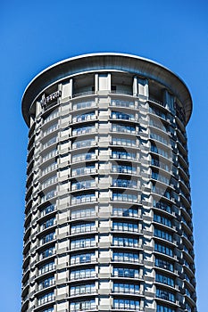 Top of Round Condo Tower