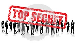 Top secret business people