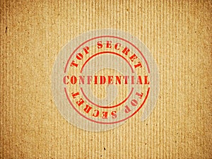 Top Secret Confidential box