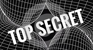 Top Secret Conspiracy Files Abstract Background