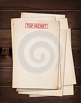 Top secret files.