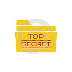 Top Secret Folder icon or logo