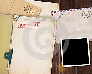 Top secret folder.