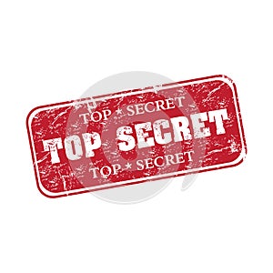 Top secret rubber stamp