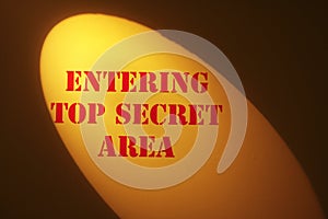 Top Secret Sign
