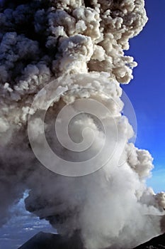 Top of the semeru. Indonesia photo