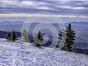 View Northwest From Ski Santa Fe to the Jemez Mountains photo