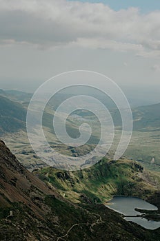 On the top of Snowdon