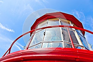 Top of the St. Augustine Light tower