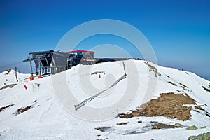 Top station Chopok Juh - Low Tatras.