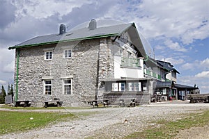 The top station of the Rax ropeway, Alp