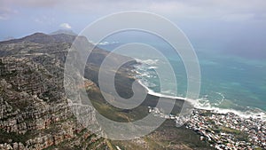 Top of the table mountain, Cape Town