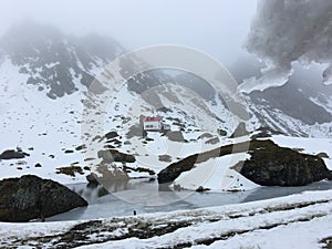 Top of the Transsylvanian Alps