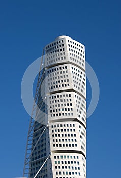 The top of Turning Torso