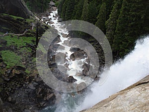 Top of Vernal Falls