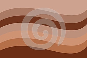 Top view, Abstract blurred lines curve brown color painted texture background for graphic design.wallpaper, illustration, card,