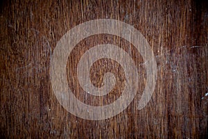 Top view angle of Brown wooden surface texture background