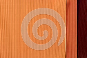 top view of arranged colorful paper