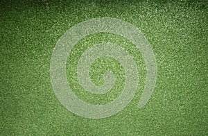 Top view of artificial green grass texture for football