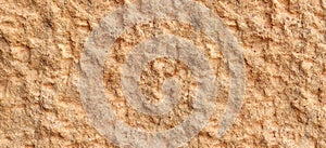 Top view of Beige stone texture, beige natural sand stone texture and background. detail for Long web banner.