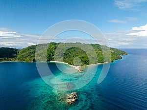 Alad Island in Romblon, Philippines. photo