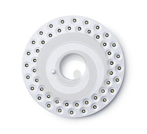 Top view of camping LED light