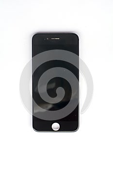 Top view cell phone LCD