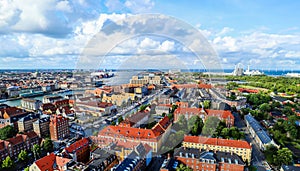 Top view of Copenhagen