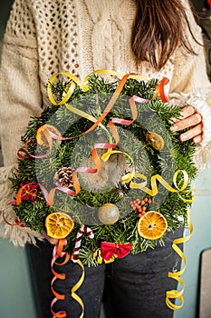 Floristics Gift Delivery Service Christmas Wreath photo
