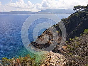 Top view of Crocetta beach photo