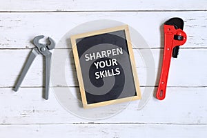 Sharpen your skills photo