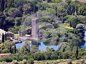 Top view of Gardino di Ninfa photo