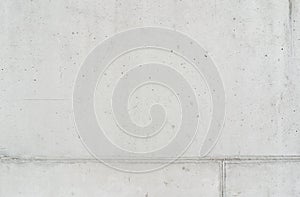 Top view of a gray concrete surface with joints