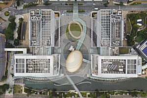 Top view of Hong Kong Science Park