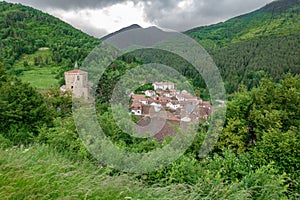 Isaba village in Navarre photo