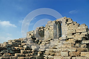 Top view of Jago Temple