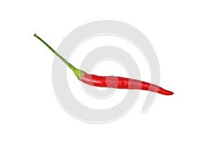 Top view long fed pepper