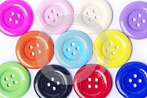 Top view mix colors  big buttons