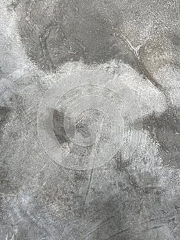 top view of old gray concrete wall for background