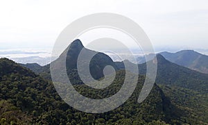 Top view of Pico do Bico do Papagaio