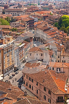 Top view of Pisa