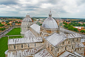 Top view of Pisa. photo