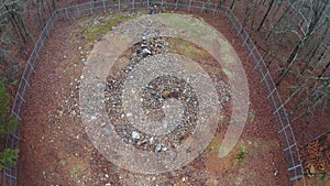 Top view of Rock Hawk Effigy Mound photo