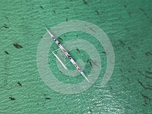 Top view shot of the Outrigger Geographe Bay in Busselton, Western Australia