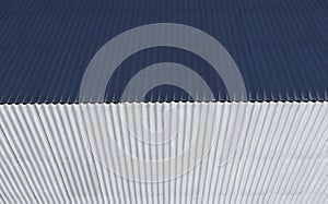 Top view of the slate roof of the house. Slate roofing material