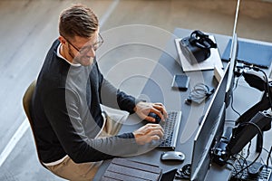 Software Programmer Top View